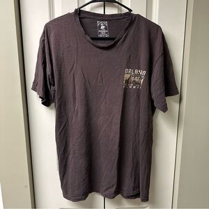 The Duck Company Orlando Florida Graphic Men's T-Shirt - Brown, XL